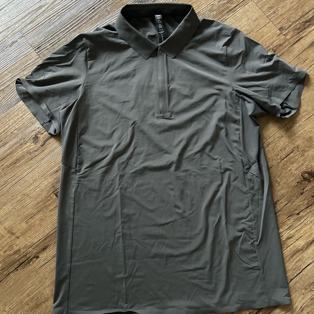 Men's Gray Polo Shirt